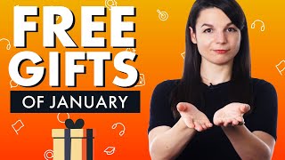 FREE English Gifts of January 2022
