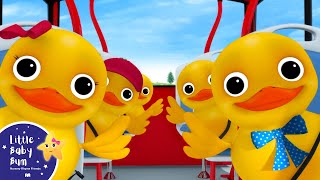 5 Little Ducks On A Bus! | Little Baby Bum - New Nursery Rhymes for Kids