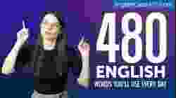 480 English Words You'll Use Every Day - Basic Vocabulary #88