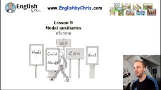 เรียนภาษาอังกฤษฟรี!!! Online B2 L9 - กริยาช่วย Auxiliary verbs