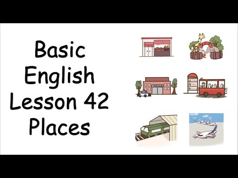 ผู้เริ่มต้น English - Lesson 42 - Places