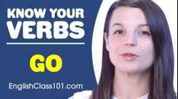 GO - Basic Verbs - Learn English Grammar