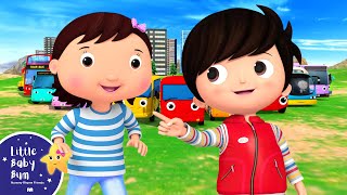 Bus Song - Different Types Of Buses! | Little Baby Bum - New Nursery Rhymes for Kids