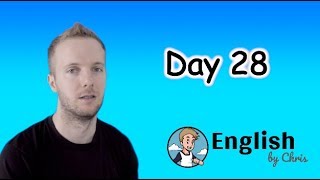 ★Day 28 》ภาษาอังกฤษ 365 วัน โดย English by Chris