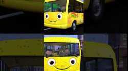 Sunny ☀️ to Rainy ?️ - Wheels On The Bus Song #LBB #bussong #wheelsonthebus