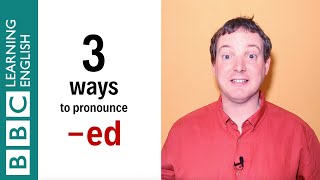 3 ways to pronounce 'ed' - English In A Minute