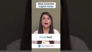 TO WANT - Learn English Most Common Verbs #shorts #english #englishclass101
