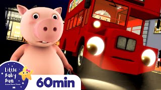 Wheels On The Bus +More Nursery Rhymes and Kids Songs | Little Baby Bum
