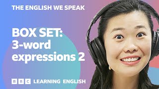 BOX SET: English vocabulary mega-class! ? Learn 8 three-word expressions!
