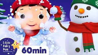Snowy Lullaby - Let's Build A Snowman | +More Little Baby Bum Nursery Rhymes and Kids Songs