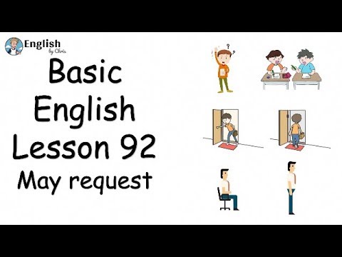 ผู้เริ่มต้น English - Lesson 92 - May request