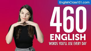 460 English Words You'll Use Every Day - Basic Vocabulary #86