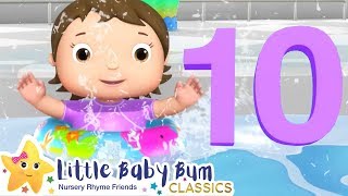 Ten Little Babies Water Park Song - Nursery Rhymes & Kids Songs - Little Baby Bum | ABCs and 123s