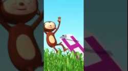 A to N! ABCs Jumping ?? #LBB #Short #ABC