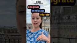 ‘emigrate’, ‘immigrate’ and ‘migrate’ – what’s the difference? #shorts
