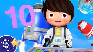 Ten Little Rockets in Space | Little Baby Bum - Nursery Rhymes for Kids | Baby Song 123