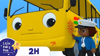 Wheels on the Bus go Through the Rain Puddles! | Baby Song Mix - Little Baby Bum Nursery Rhymes
