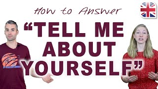 How to Answer: Tell Me About Yourself - Spoken English Lesson