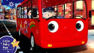 Wheels On The Christmas Bus, Snow Angels | Little Baby Bum - Nursery Rhymes for Kids | Baby Song 123