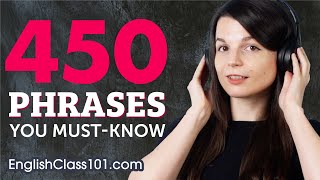 450 Phrases Every English Beginner Must Know