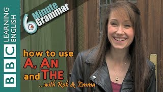 Articles - 6 Minute Grammar