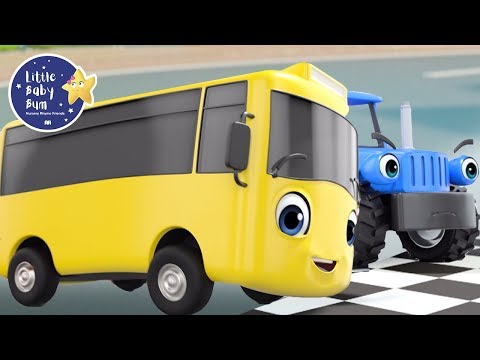 Time To Race SONG - Go Buster | +More Nursery Rhymes and Baby Songs | Little Baby Bum | Cartoon Song