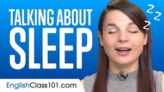 Top 10 Words for Talking about Sleep in English
