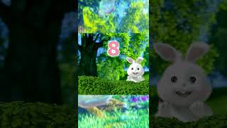 Count to 10 Bunnies Together! ?? #shorts #counting #numbersong