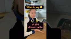 English conversation – have dinner with Sian! ?️  #shorts