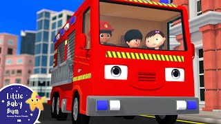 Fire Truck Song! | Little Baby Bum - Nursery Rhymes for Kids | Baby Song 123