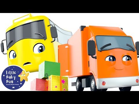 Educational Videos for Toddlers | Buster and the Boxes | Go Buster | Baby Songs | Little Baby Bum