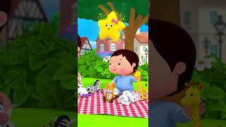 Fun Colorful Buses! ??10 Little Buses #shorts #kidsongs #10littlebuses