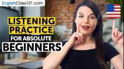 English Listening Comprehension for Absolute Beginners