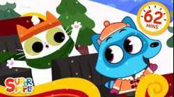 Let’s Go Caroling + More | 1 Hour | Sing Christmas Songs with Super Simple this Season!