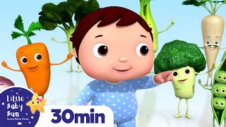 Yes Yes Vegetables +More Nursery Rhymes and Kids Songs | Little Baby Bum