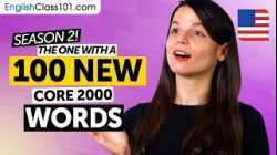 Learn 100 English Core 2000 Words – Fresh Season for Real Conversations