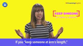 English in a Minute: Keep Some at Arm's Length