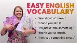 EASY ENGLISH CONVERSATION: Learn to Talk About GIFTS & PRESENTS