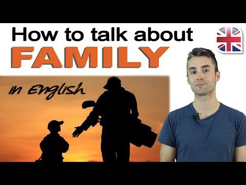Talking About Your Family in English - Spoken English Lesson