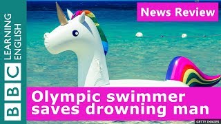 Olympian beach rescue - News Review