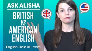 Differences between British and American English Conversations