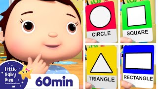 Shapes Song +More Nursery Rhymes and Kids Songs | Little Baby Bum