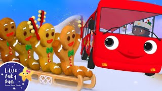 Wheels on the Christmas Bus! | Little Baby Bum - Nursery Rhymes for Kids | Baby Song 123