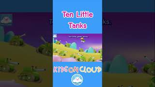 Ten Little Tanks เพลงนับเลขภาษาอังกฤษ 1-10