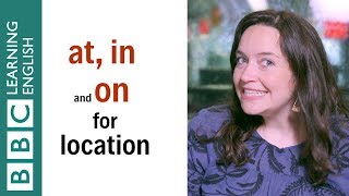How to use prepositions of place - English In A Minute