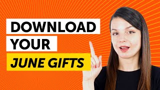 FREE English Gifts of June 2025
