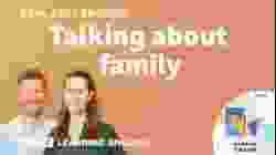 Talking about family ?‍?‍?‍? ❤️ Real Easy English: Episode 1