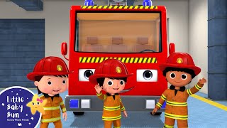 Fire Truck Song! | Little Baby Bum - New Nursery Rhymes for Kids