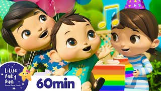 Happy Birthday Song | Party Songs | +More Nursery Rhymes | ABCs and 123s | Little Baby Bum