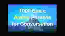 1000 Basic & Useful Arabic Phrases for Conversation